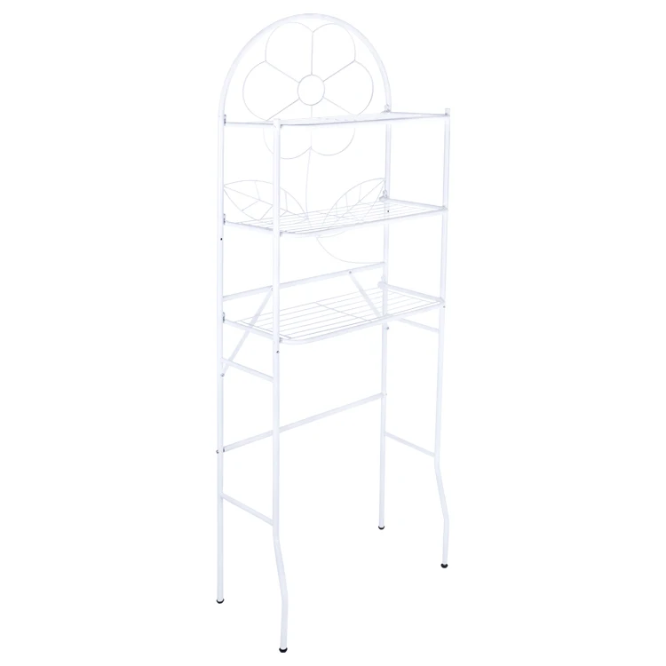 K&B hot white metal toilet rack shelf bathroom rack storage corner shelf for toilet
K&B hot white metal toilet rack shelf bathroom rack storage corner shelf for toilet