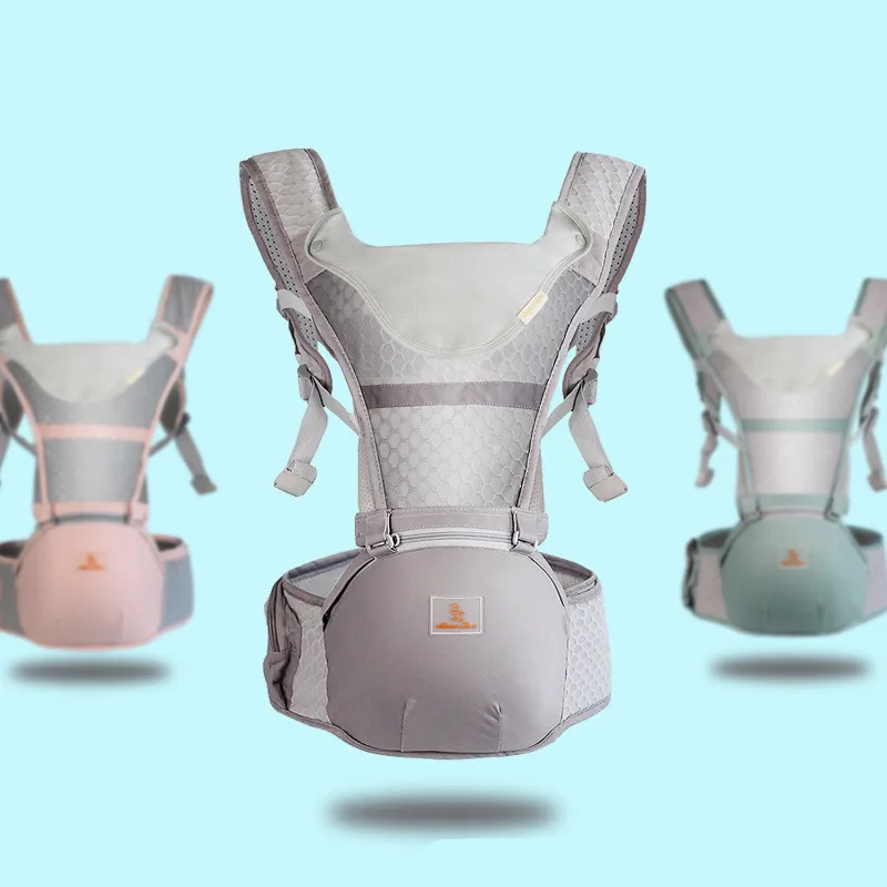 Multifunctional baby strap baby waist stool breathable baby holding artifact, Grey/pink/blue
Multifunctional baby strap baby waist stool breathable baby holding artifact, Grey/pink/blue