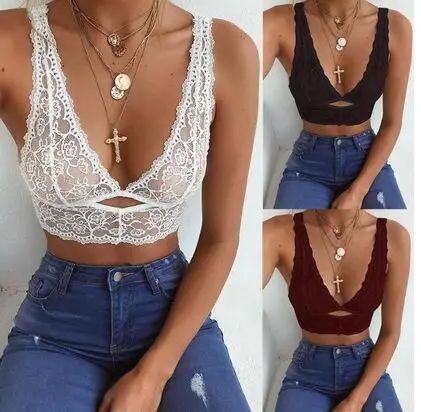 New European and American bra bralette stretch wide shoulder strap comfortable Wire Free decompression lace back wrap chest, 5colors
New European and American bra bralette stretch wide shoulder strap comfortable Wire Free decompression lace back wrap chest, 5colors