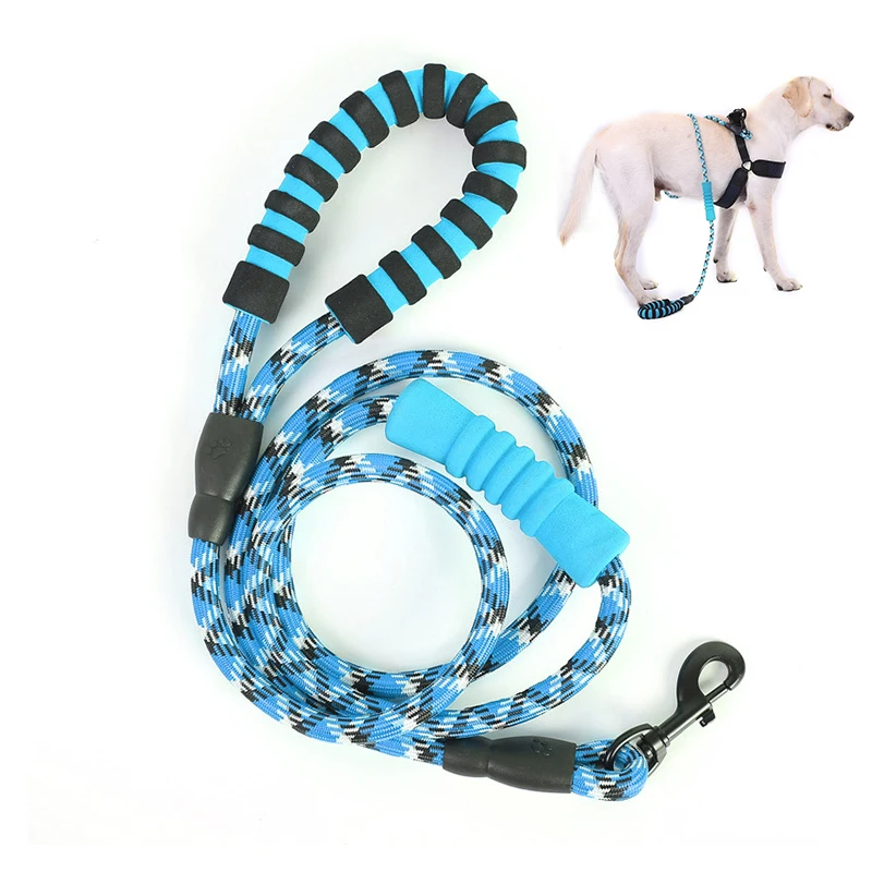 Pet Supplies 6FT Nylon Reflective Dual Neoprene Padded Handle No Pull Rope Dog Leash for Medium Large Dogs, 5 colors
Pet Supplies 6FT Nylon Reflective Dual Neoprene Padded Handle No Pull Rope Dog Leash for Medium Large Dogs, 5 colors