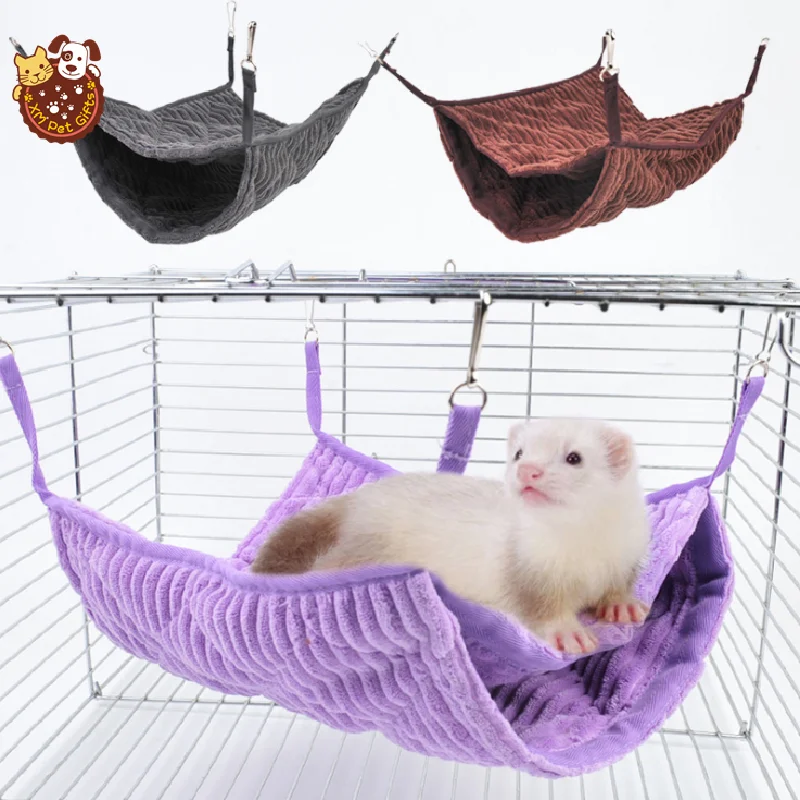 Wholesale Ferret Double Bunkbed Hammock Pet Bedding Accessories Playset for Small Animal Cage and Bed for Little Pets
Wholesale Ferret Double Bunkbed Hammock Pet Bedding Accessories Playset for Small Animal Cage and Bed for Little Pets