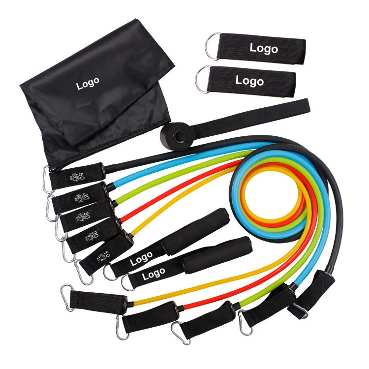 Exercise 11 Piece Resistance Bands Set Elastic Exercise Latex Resistance Bands Set, Yellow, red, blue, green, black
Exercise 11 Piece Resistance Bands Set Elastic Exercise Latex Resistance Bands Set, Yellow, red, blue, green, black