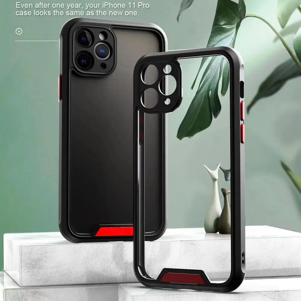 Military Transparent Crystal Shockproof Phone Case Cover For IPhone 12 12 Pro 12 Pro Max Phone Accessories Case, Blue,black,red,army green
Military Transparent Crystal Shockproof Phone Case Cover For IPhone 12 12 Pro 12 Pro Max Phone Accessories Case, Blue,black,red,army green