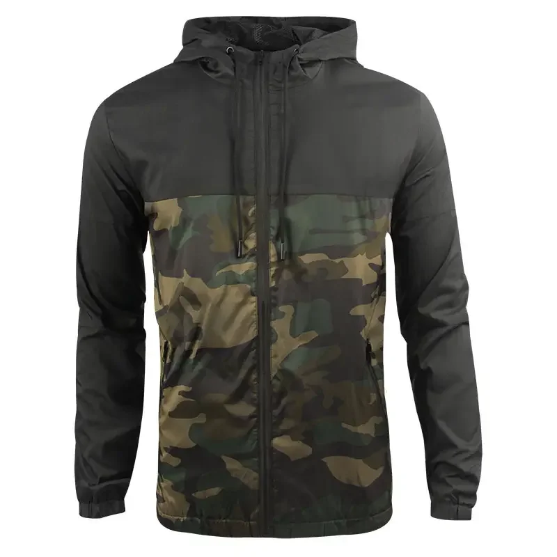 Custom Logo US SIZE Autumn Patchwork Hooded Mesh Breathable Outdoor Camo Sports Run Windbreaker Men's Jackets
Custom Logo US SIZE Autumn Patchwork Hooded Mesh Breathable Outdoor Camo Sports Run Windbreaker Men's Jackets