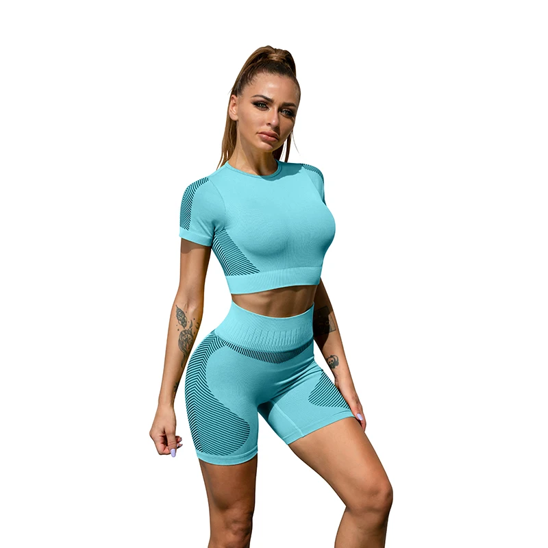 Good Quality Sportswear Crop Top Workout Sets Yoga Clothing Women Seamless Leggings BK323
Good Quality Sportswear Crop Top Workout Sets Yoga Clothing Women Seamless Leggings BK323