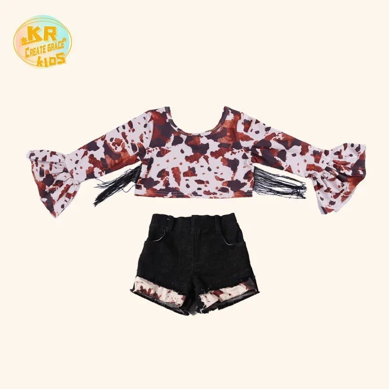 2021 Girl Children Wholesale Clothing Kids Short Jean Pants Two Piece Outfits For Girls, Customized color
2021 Girl Children Wholesale Clothing Kids Short Jean Pants Two Piece Outfits For Girls, Customized color