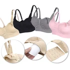 Bra Nursing Breastfeeding Bra Women's Seamless Wireless Sleeping Bra Maternity Breastfeeding Nursing Bra