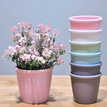 Yicai Colorful Succulent Cactus Planter Pots Garden Decoration Customized Round Flower Pot, As show
Yicai Colorful Succulent Cactus Planter Pots Garden Decoration Customized Round Flower Pot, As show