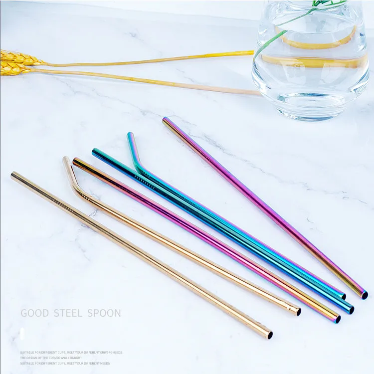 wholesale eco friendly reusable glass drinking stainless steel metal straw set, Customized
wholesale eco friendly reusable glass drinking stainless steel metal straw set, Customized