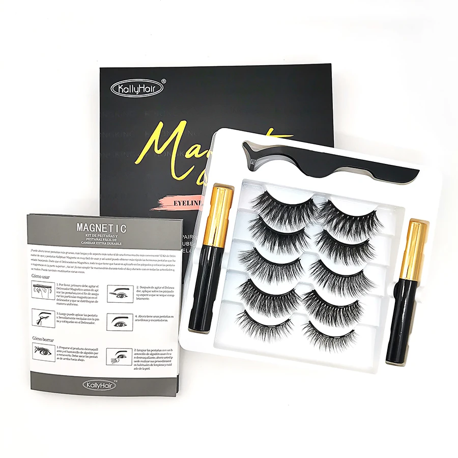 Best Magnetic Eyelash Vendor Wholesale False Eyelash Magnet Kit Magnetic Strip Lashes with Magnetic Lash Packaging
Best Magnetic Eyelash Vendor Wholesale False Eyelash Magnet Kit Magnetic Strip Lashes with Magnetic Lash Packaging