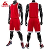 Hot selling blank custom size logo design college youth Basketball Jersey and shorts