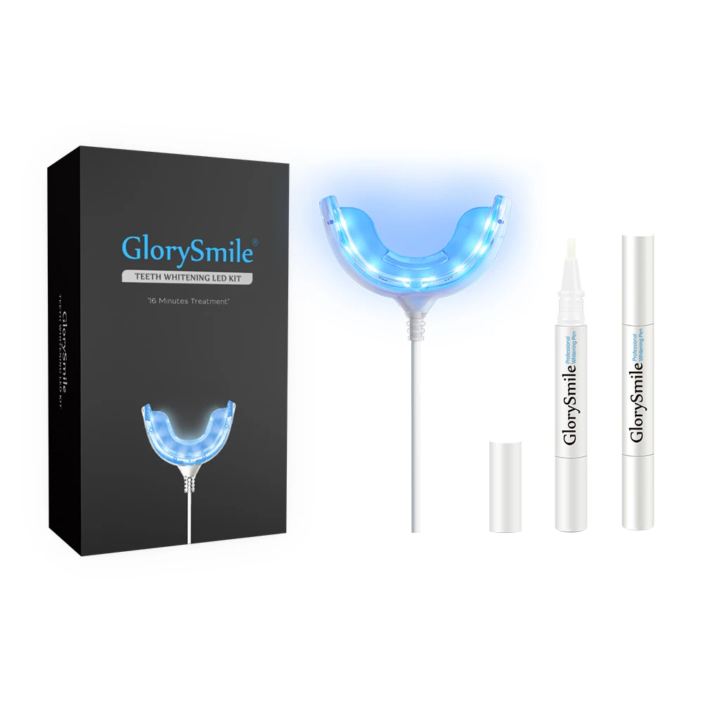 Non-Sensitive Professional Teeth Whitener Custom Logo Home Teeth Whitening Kit Blue Led Light
Non-Sensitive Professional Teeth Whitener Custom Logo Home Teeth Whitening Kit Blue Led Light