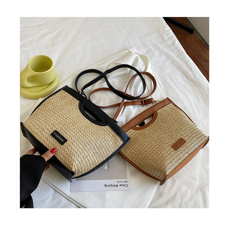 Retro Hand-woven Women's Shoulder Crossbody Handbags 2021 Straw Beach Tote Bags Travel Weaving Shopping Bags Ladies Hand Bags
Retro Hand-woven Women's Shoulder Crossbody Handbags 2021 Straw Beach Tote Bags Travel Weaving Shopping Bags Ladies Hand Bags