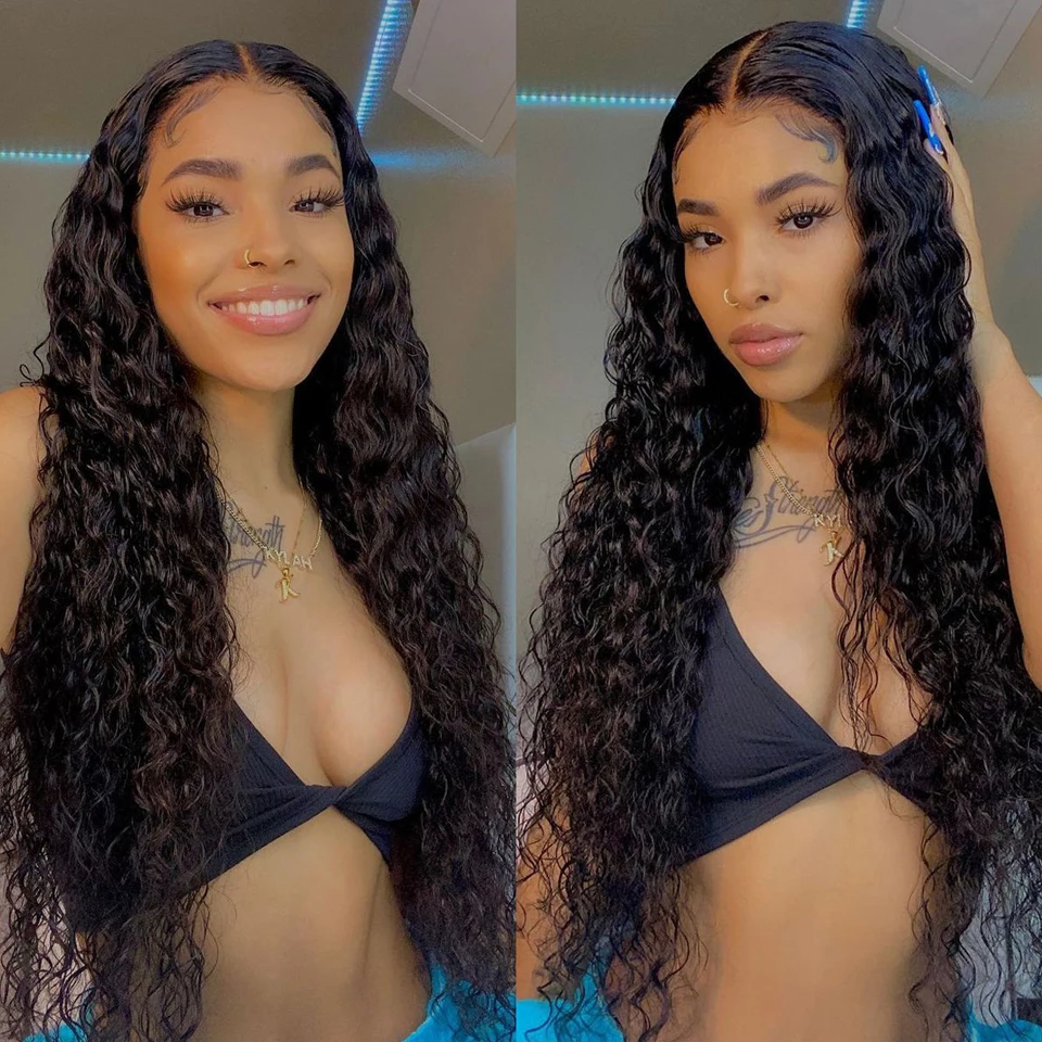 Factory Directly Supply Wholesale Curly Human Hair Lace Front Hair Wig for Black Women Deep Wave Frontal Wig
Factory Directly Supply Wholesale Curly Human Hair Lace Front Hair Wig for Black Women Deep Wave Frontal Wig