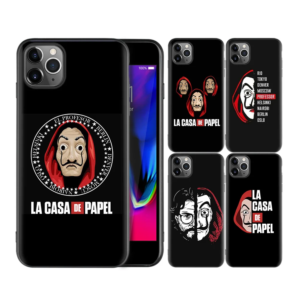 Case Of Spain TV Money Heist House of Paper Phone Case For Iphone 7 8 Plus Se 2020 Shock Residence Phone Case For Sumsang, Translucent
Case Of Spain TV Money Heist House of Paper Phone Case For Iphone 7 8 Plus Se 2020 Shock Residence Phone Case For Sumsang, Translucent