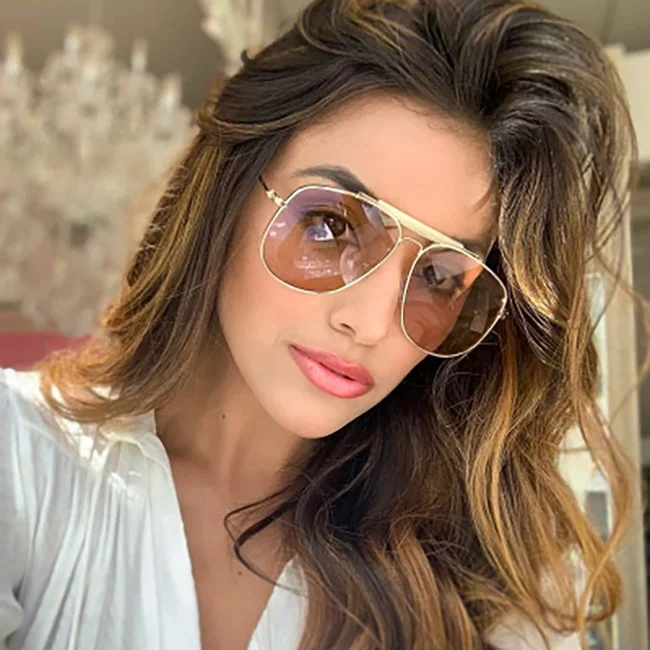 Sunbest Eyewear 93319 High Quality Classic Metal Frame Pilot Sunglasses UV400 Custom Champagne Lens Sun Shades Glasses
Sunbest Eyewear 93319 High Quality Classic Metal Frame Pilot Sunglasses UV400 Custom Champagne Lens Sun Shades Glasses