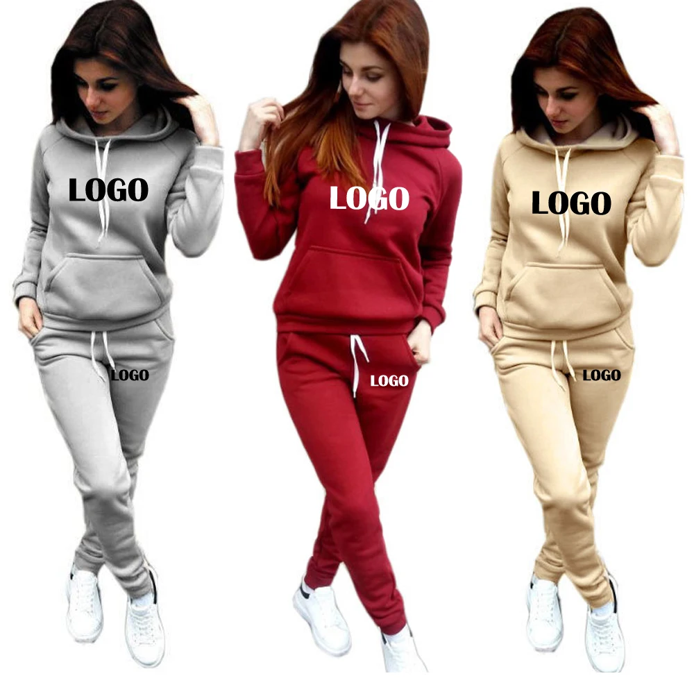 LLDRESS 2021 Custom Solid 4XL Ladies Sweatshirt Thick Lined Thermal Pullover Women's Hoodie and Pants Set
LLDRESS 2021 Custom Solid 4XL Ladies Sweatshirt Thick Lined Thermal Pullover Women's Hoodie and Pants Set