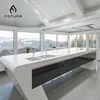 Home Decoration Artificial Marble Precut Granite Kitchen Countertop