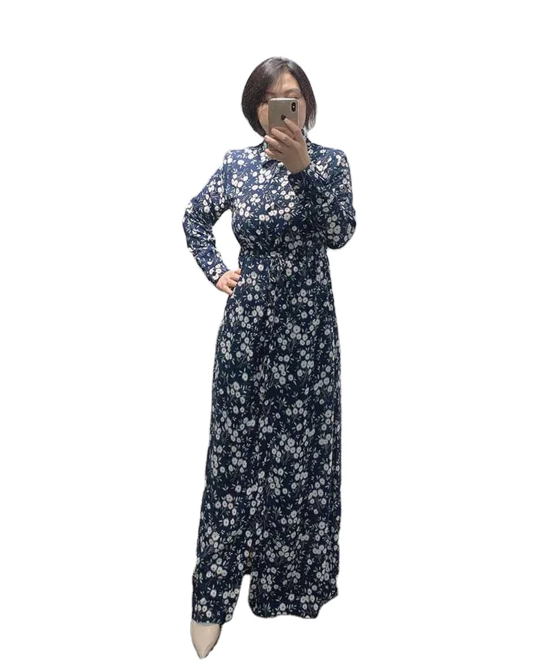 Kaftan Vestidos Robe Retro Floral Printed Maxi Women's Autumn Summer Urban Islamic Clothing Abaya Turkish, 2 colors
Kaftan Vestidos Robe Retro Floral Printed Maxi Women's Autumn Summer Urban Islamic Clothing Abaya Turkish, 2 colors