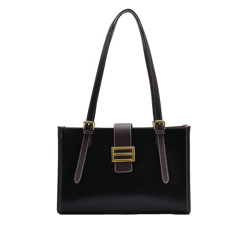 Large capacity bag female 2021 autumn new trend hand shoulder bag fashionable PU leather hand bag, 4 colors
Large capacity bag female 2021 autumn new trend hand shoulder bag fashionable PU leather hand bag, 4 colors