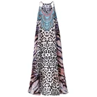 Ladies latest plus size sleeveless maxi dress for women