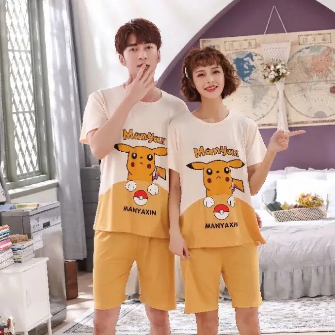 2021 New Arrival Sleepwear Sets Sexy Couple Couples Cotton Pajamas For Summer With Low Price, As the picture show
2021 New Arrival Sleepwear Sets Sexy Couple Couples Cotton Pajamas For Summer With Low Price, As the picture show