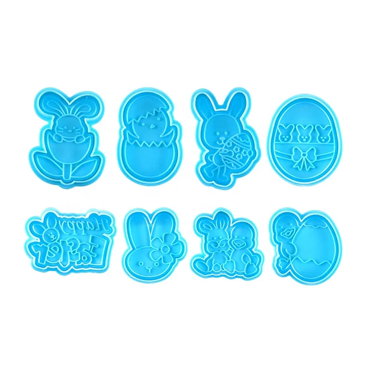 4Pcs/set Easter Plastic Rabbit Bunny Cookie Cutter Biscuit Mold 
4Pcs/set Easter Plastic Rabbit Bunny Cookie Cutter Biscuit Mold