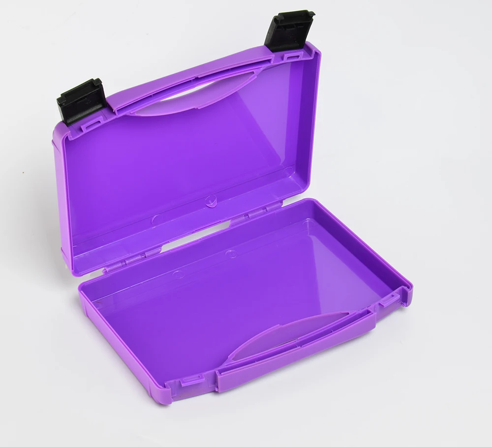 Mini Plastic Equipment Tool Simple  Carry Case with Customized Foam Inserts