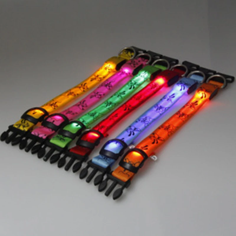 Cheervivi Chargeable Adjustable LED Light Glow Pet Collar Supply LED Pet Emitting New Nylon Dog Collar Supplies Circle Wholesale, 6 colors
Cheervivi Chargeable Adjustable LED Light Glow Pet Collar Supply LED Pet Emitting New Nylon Dog Collar Supplies Circle Wholesale, 6 colors