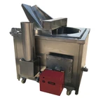 Italy Brand Riello Burner Gas Powered Fryer Machine For Potato Chips