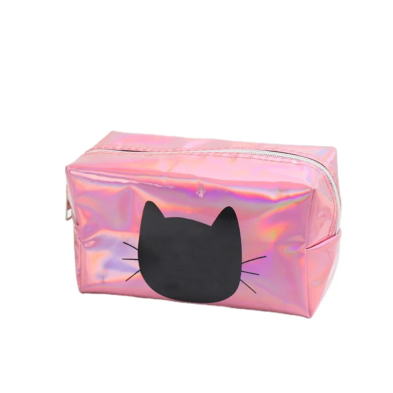 new direct sale portable waterproof pvc multifunctional glitter pink cosmetic bag, Black
new direct sale portable waterproof pvc multifunctional glitter pink cosmetic bag, Black