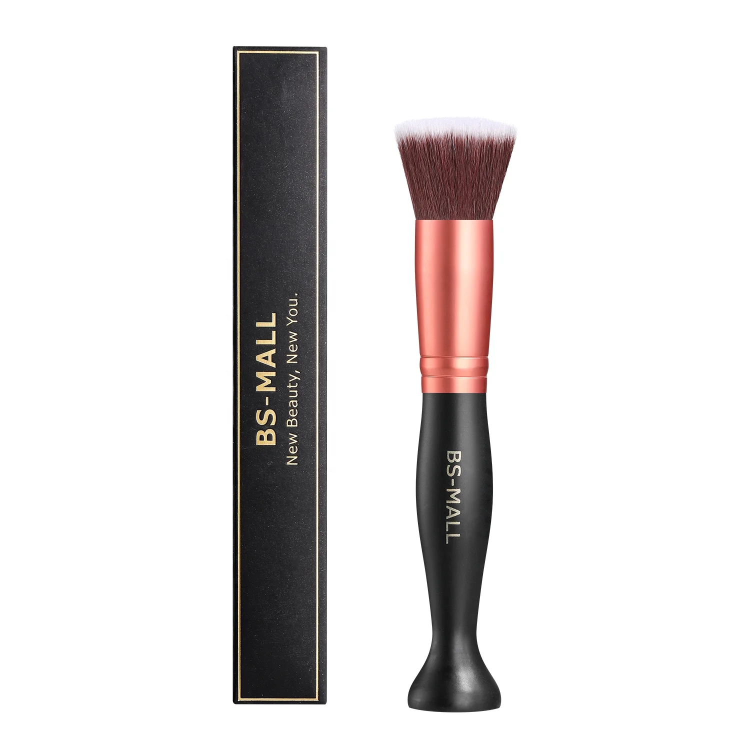BS-MALL Single Flat Top Kabuki Foundation Brush Private Label Premium Makeup Brush for Liquid Cream and Powder, Rose gold/custom color foundation brush
BS-MALL Single Flat Top Kabuki Foundation Brush Private Label Premium Makeup Brush for Liquid Cream and Powder, Rose gold/custom color foundation brush