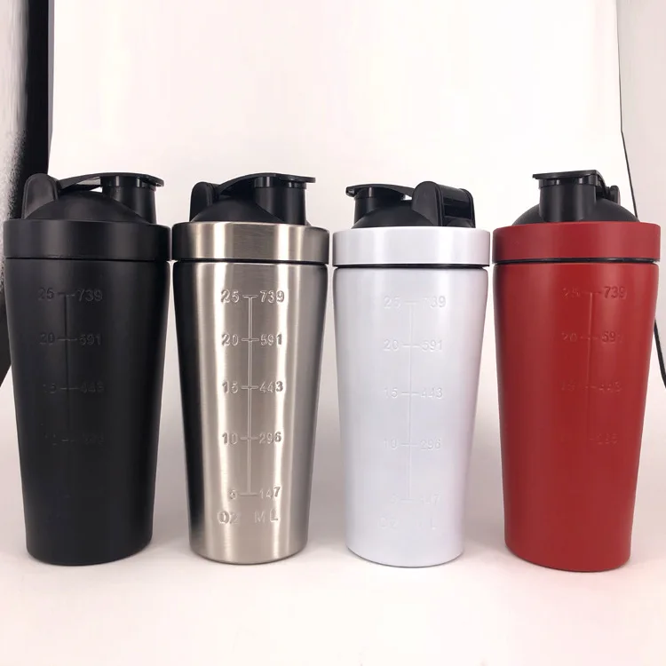 Custom logo 20oz 25oz fitness sports stainless steel water cup protein powder coffee shaker, Accept customization
Custom logo 20oz 25oz fitness sports stainless steel water cup protein powder coffee shaker, Accept customization