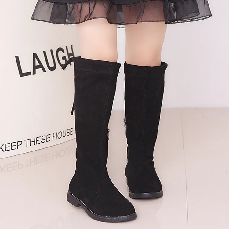 New Style Children Knee-high Long Princess Boots For Girl Fashion Warm Winter Children Shoes 2021 Autumn And Winter Shoes, Brown black red
New Style Children Knee-high Long Princess Boots For Girl Fashion Warm Winter Children Shoes 2021 Autumn And Winter Shoes, Brown black red