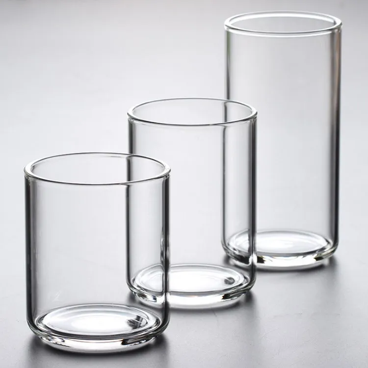 Wholesale borosilicate 270ml,280ml,300ml glass cup with thick base, Transparent
Wholesale borosilicate 270ml,280ml,300ml glass cup with thick base, Transparent