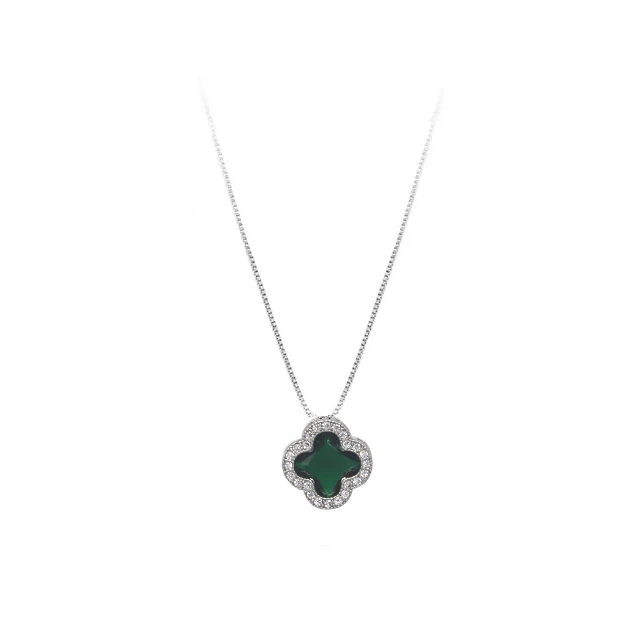 fashion lady 925 silver necklace emerald elegant for women and girls cute and sweet
fashion lady 925 silver necklace emerald elegant for women and girls cute and sweet