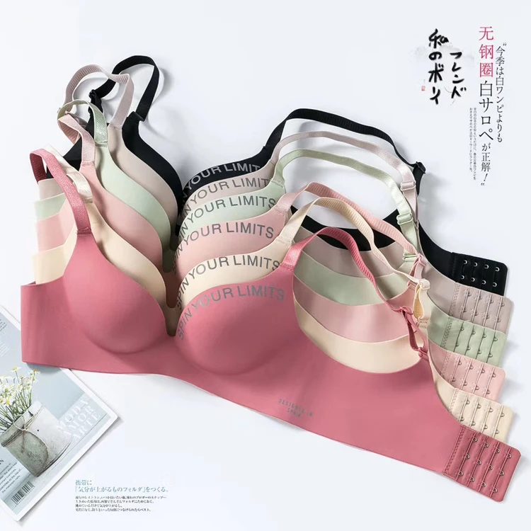 One Piece wireless young sexy girls seamless ladies Bra for women used, Black, skin color, green, shrimp pink, brick red
One Piece wireless young sexy girls seamless ladies Bra for women used, Black, skin color, green, shrimp pink, brick red