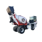 Hot sale mini self loading concrete transit mixer with 4000L capacity for sale