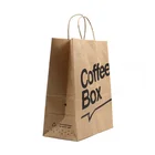 Cheap Export Craft Custom Logo With Printing Wholesale Fashion Shopping Gift Kraft Paper Handles Bag