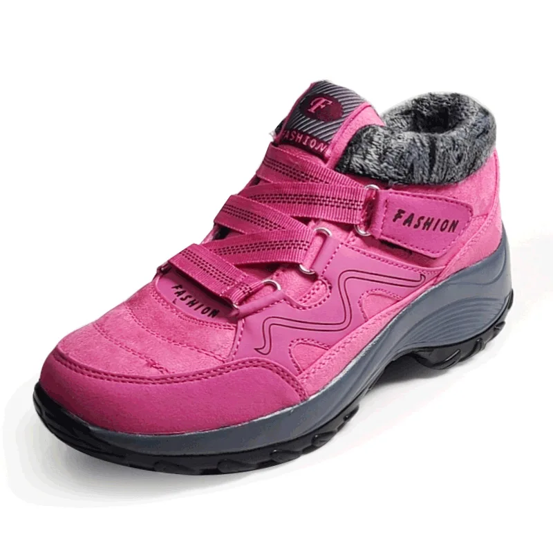 Women's Winter Boots Waterproof Non-Slip Snow Hiking Boots Warm Cold-Resistant Furry Collar Outdoor Walking Rain Boots
Women's Winter Boots Waterproof Non-Slip Snow Hiking Boots Warm Cold-Resistant Furry Collar Outdoor Walking Rain Boots
