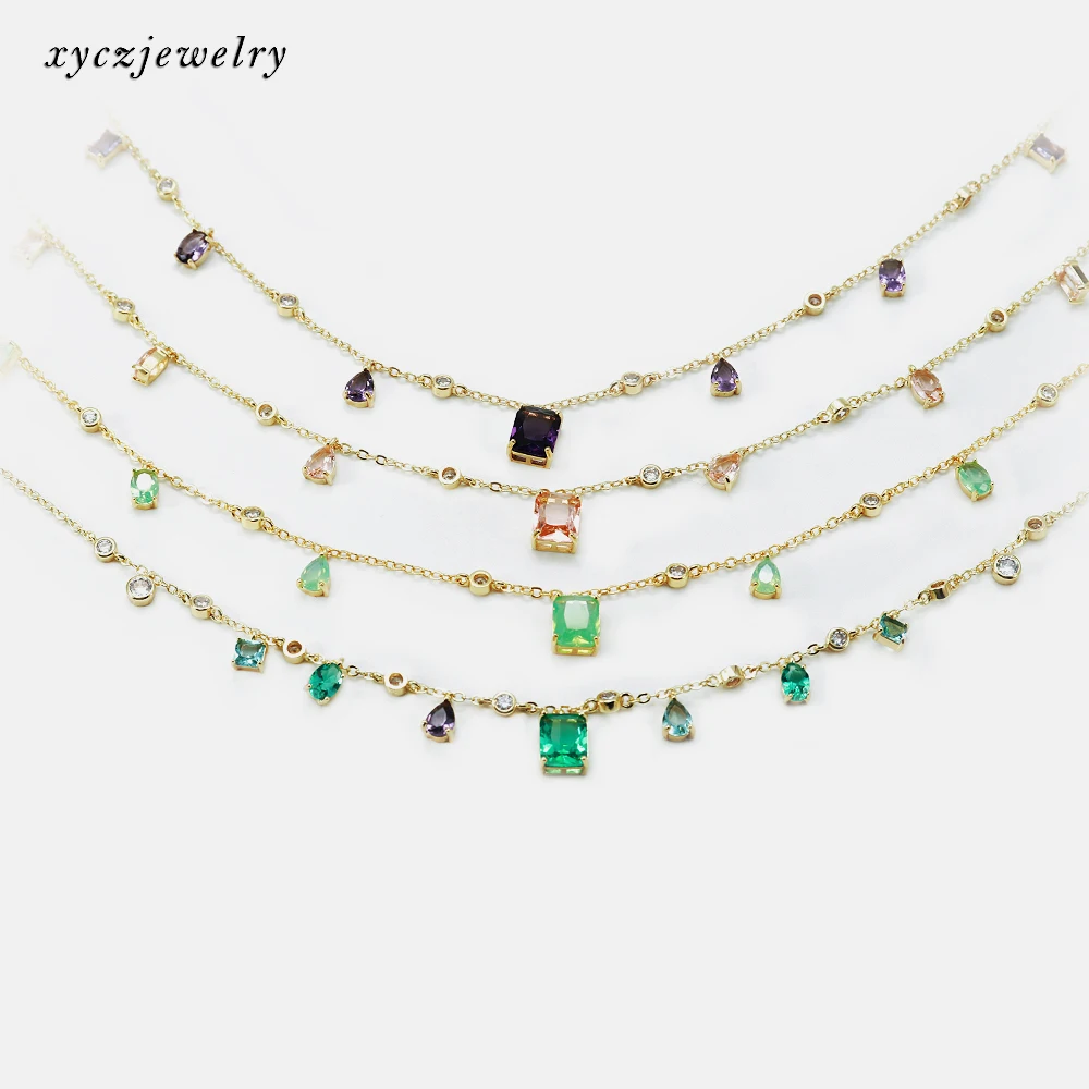Brasil Beautiful Color Glass Necklaces Women Gold Plated Mix Color Glass Jewelry Necklaces
Brasil Beautiful Color Glass Necklaces Women Gold Plated Mix Color Glass Jewelry Necklaces
