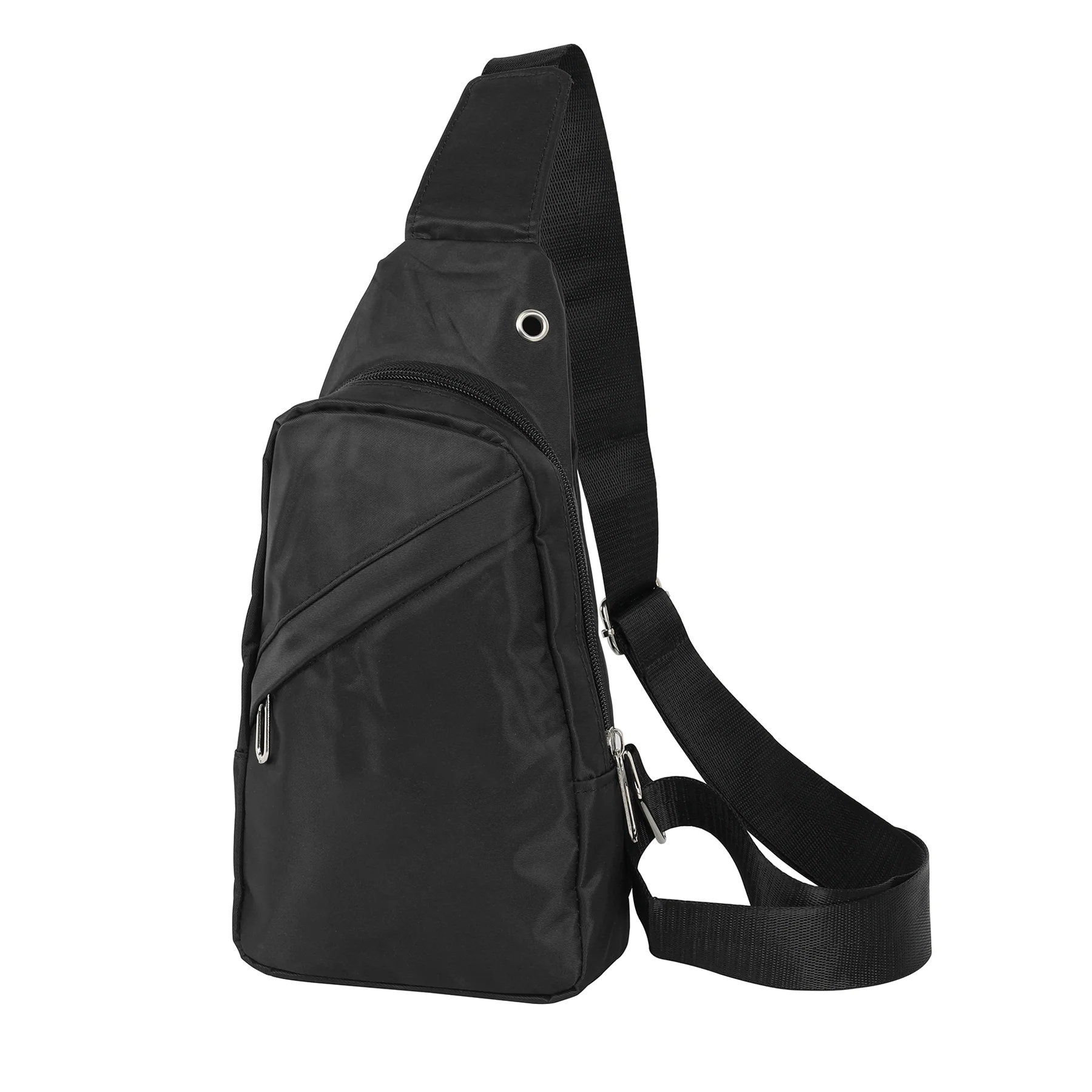 Brand polyest reusable sling bag hiking portable sling bag waterproof custom crossbody chest sling bag with front zipper pock, Black,blue
Brand polyest reusable sling bag hiking portable sling bag waterproof custom crossbody chest sling bag with front zipper pock, Black,blue