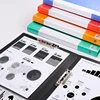Office use A1/A3/A4/B4/A10 PP plastic hardcover document paper file folder