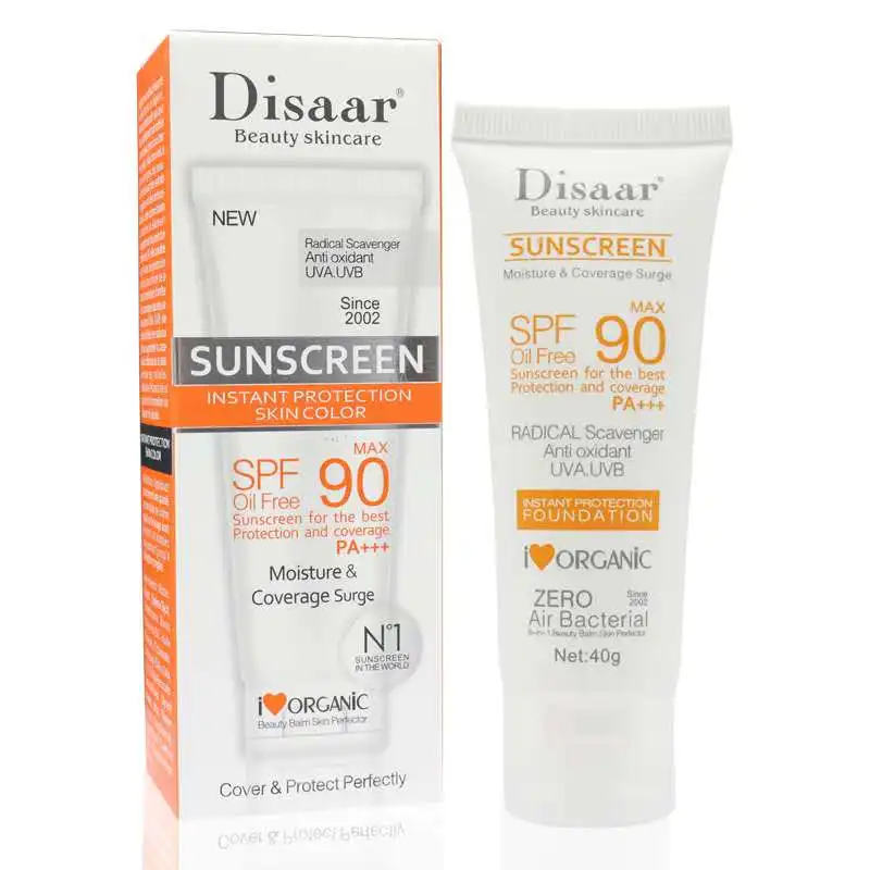 SPF90 Sunblock Oil Free Organic Face Body Moisturizing Sun Protection Sunscreen Cream
SPF90 Sunblock Oil Free Organic Face Body Moisturizing Sun Protection Sunscreen Cream