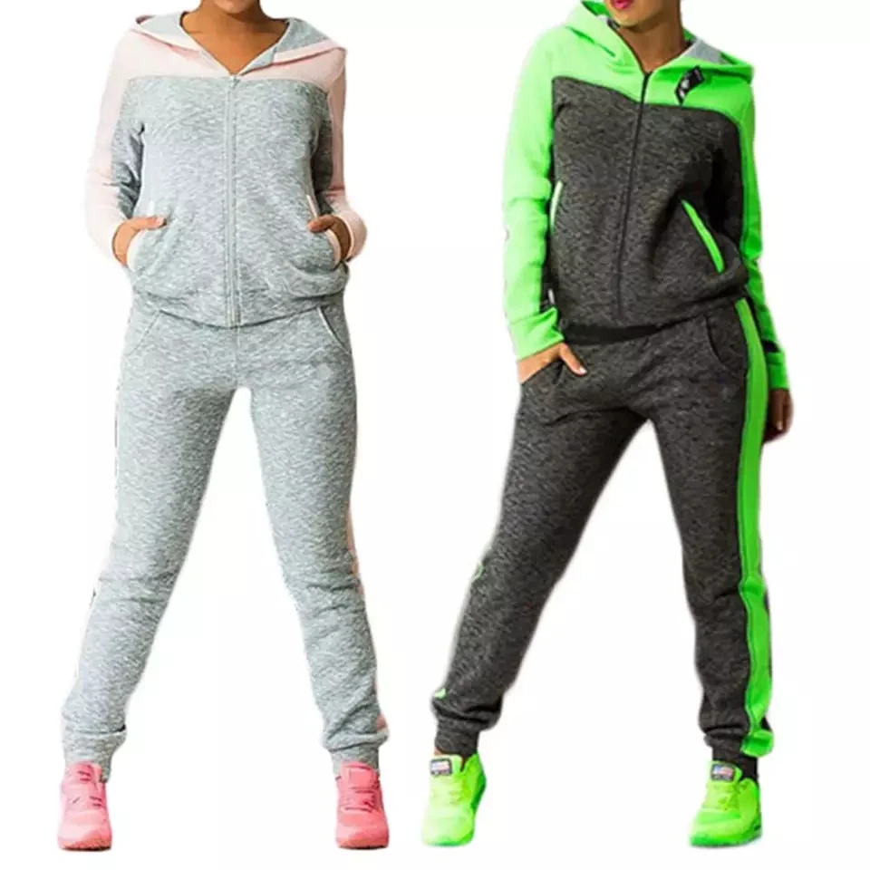 2 Piece Sets Plus Size Solid Women Sport Running Set Loose Hoodies Zippers Long Pant Women Tracksuits Suits Sweatshirt top suit
2 Piece Sets Plus Size Solid Women Sport Running Set Loose Hoodies Zippers Long Pant Women Tracksuits Suits Sweatshirt top suit