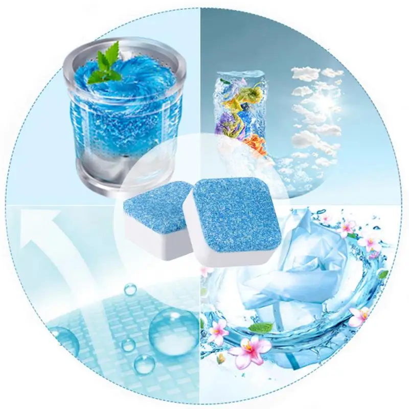 4pcs/8pcs/12pcs Tab Washing Machine Cleaner Washer Cleaning Detergent Effervescent Tablet for dropshipping
4pcs/8pcs/12pcs Tab Washing Machine Cleaner Washer Cleaning Detergent Effervescent Tablet for dropshipping