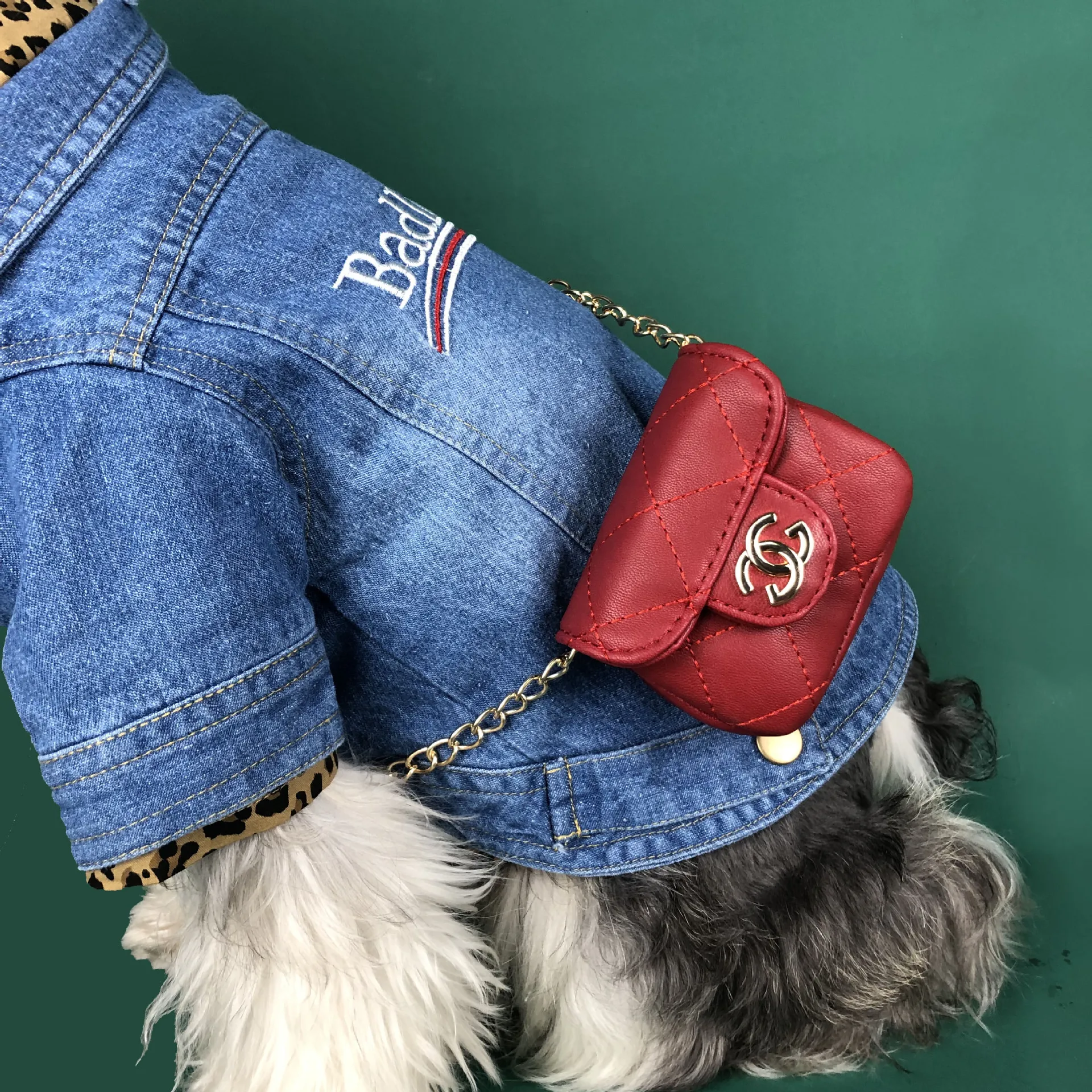 luxury dog PU bag Cross-body bag one shoulder bag for pet dog cat popular logo fashion brand, As picture
luxury dog PU bag Cross-body bag one shoulder bag for pet dog cat popular logo fashion brand, As picture