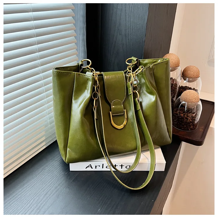 Korean Large Capacity Bags Women Handbags Ladies 2023 Spring Pu Leather Chain Sling Shoulder Tote Bag Green
Korean Large Capacity Bags Women Handbags Ladies 2023 Spring Pu Leather Chain Sling Shoulder Tote Bag Green