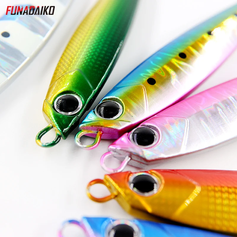 Funadaiko Lead Metal Slow Pitch Jig 60g Fishing Gear Jigging Lures