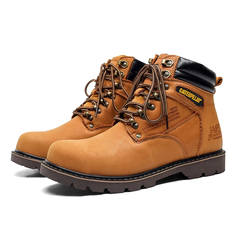 Mountaineering Caterpillar Hiking boots Increase Genuine Leather Work boots Outdoor sports Advanced customization hunter boot
Mountaineering Caterpillar Hiking boots Increase Genuine Leather Work boots Outdoor sports Advanced customization hunter boot